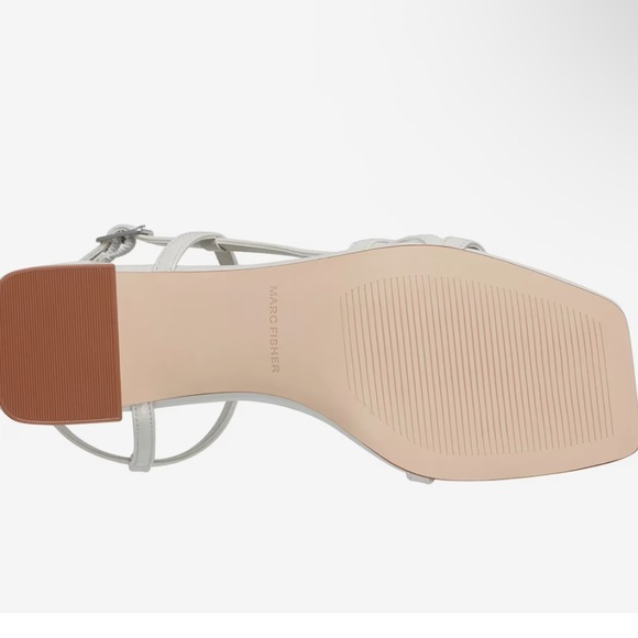 Marc Fisher Jeci Sandal, Ivory, Size 7M, NIB - Picture 4 of 4